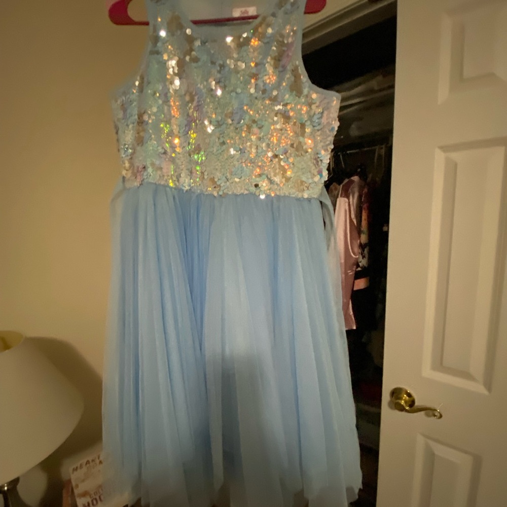 Justice dress size 20 plus